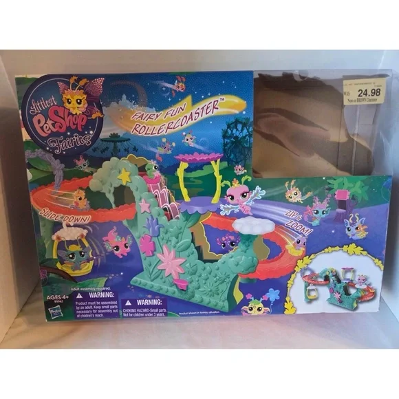 The Littlest Pet Shop Faries Fairy Fun Roller Coaster - Picture 1 of 16